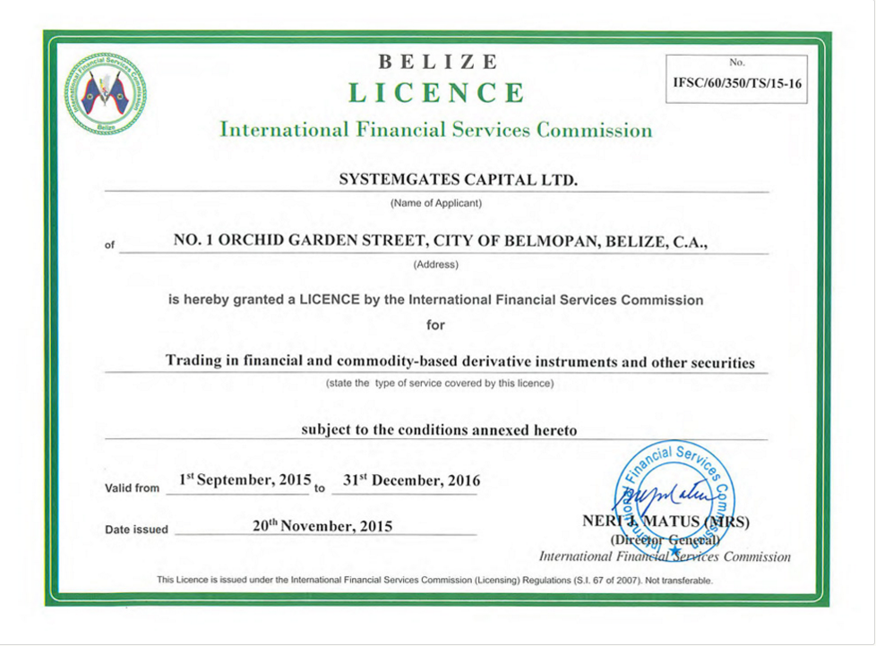 Weltade Gets Forex Broker License From Belize S Ifsc - 